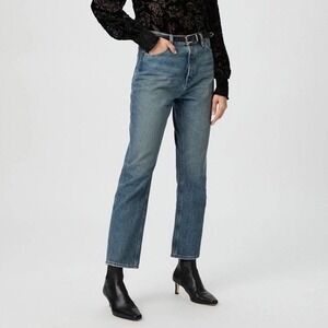 PAIGE‎ Billy High Rise Straight Leg Jeans Medium Wash Size 26
